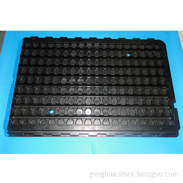 ESD Plastic Tray for Small Electronic Parts, OEM/ODM, Customized Designs are Accepted
